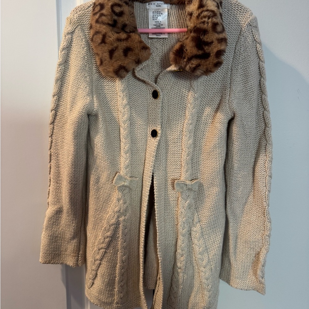 Girls Sweater/Cardigan size Small (5-6)
